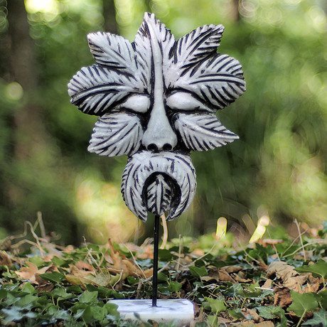 Totem Head Sculpture