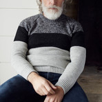 Hurley Color Block Jumper // Light Grey (XL)