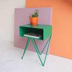 Robot Side Table // Green