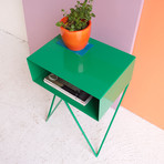 Robot Side Table // Green