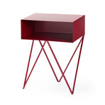 Robot Side Table // Beetroot