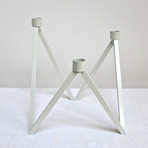 Talvi Candle Holders // White