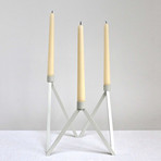 Talvi Candle Holders // White