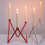 Talvi Candle Holders // Red