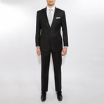 2BSV Notch Lapel Suit FF Pant Black (US: 40R)