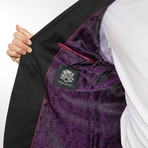 2BSV Notch Lapel Suit FF Pant Black (US: 38S)