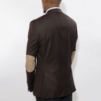 2BSV Notch Lapel Jacket // Brown (46R)