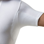 Sweat Proof Hydro-Shield Slim Fit Crewneck // White (XL)