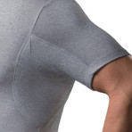 Sweat Proof Hydro-Shield Slim Fit V-Neck // Heather Gray (2XL)