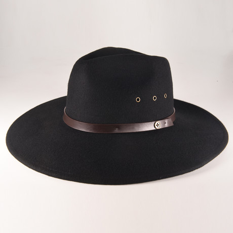 The Ratatat Wide Brim // Black (S)
