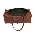 Leather Duffel Bag (18")