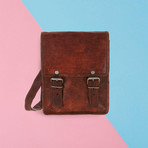 Mini Long Leather Satchel