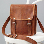 Mini Long Leather Satchel