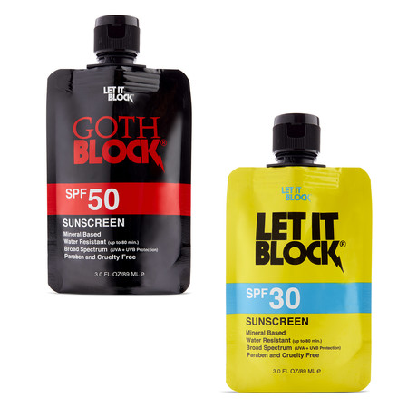 LET IT BLOCK + GOTH BLOCK