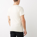Organic Cotton Semi-Fitted Crew Neck T-Shirt // Sand (XL)