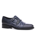 Corinth Buckle Shoe // Blue (US: 9)