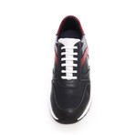 Fort Worth Low-Top Sneaker // Black + Red (US: 10.5)