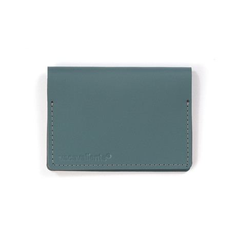 Double U. Cardholder // Eucalyptus