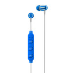 Bluetooth Metal Wireless Earbuds (Blue)