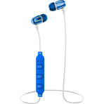 Bluetooth Metal Wireless Earbuds (Blue)