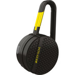 Waterproof Wireless Speaker + Carabiner (Black)