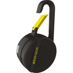 Waterproof Wireless Speaker + Carabiner (Black)