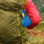 Waterproof Wireless Speaker + Carabiner (Black)