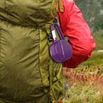 Waterproof Wireless Speaker + Carabiner (Black)