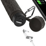 Water Resistant Power Bank 2200 mAh (Black)