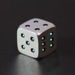 Luma Dice // LED Powered Light Cube // Set of 2 (Light Blue)