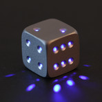 Luma Dice // LED Powered Light Cube // Set of 2 (Black)