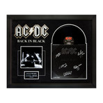 Signed + Framed Collage // AC/DC Back In Black