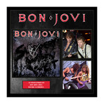 Framed autographed Collage // Slippery When Wet // Bon Jovi