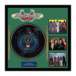 Framed + Autographed Drumhead Collage // Journey