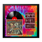 Framed Autographed Collage // Grateful Dead //"Skeletons From the Closet"