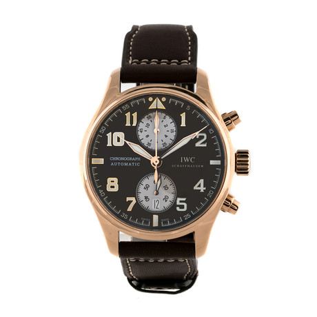 IWC Pilots Antoine de Saint Exupery Chronograph Automatic // IW3878-05 // Pre-Owned