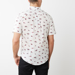 Puffer Fish Shirt // White (M)