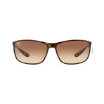 Tech Lite Force Sunglasses // Tortoise + Brown Gradient