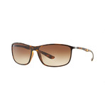 Tech Lite Force Sunglasses // Tortoise + Brown Gradient