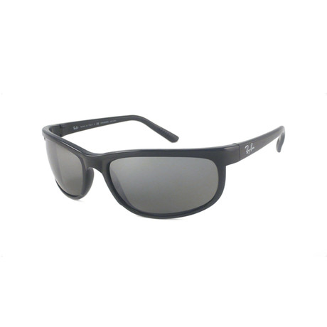 Ray-Ban® Predator 2 Sunglasses // Shiny Black + Grey // Polarized