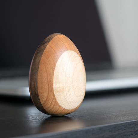 Black Walnut SolBird Egg // Sol Bird Designs