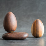 Black Walnut SolBird Egg // Sol Bird Designs