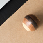 Black Walnut SolBird Egg // Sol Bird Designs