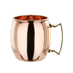 Solid Copper Moscow Mule Mug