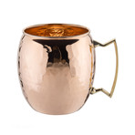 Hammered Solid Copper Moscow Mule Mug