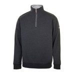 Mistral 1/4 Zip Pullover // Charcoal (S)