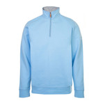 Mistral 1/4 Zip Pullover // Light Blue (S)