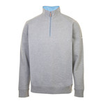 Mistral 1/4 Zip Pullover // Light Grey (S)