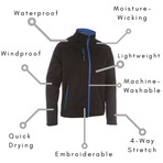 TourLite Rain Jacket // Black (S)
