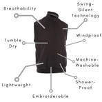 Aquasoft Slipover Vest // Black (S)